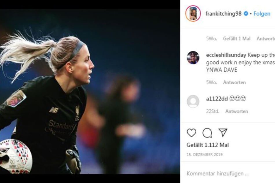 Die Torfrau der Liverpooler, Fran Kitching, gilt als große Hoffnung zwischen den Pfosten.