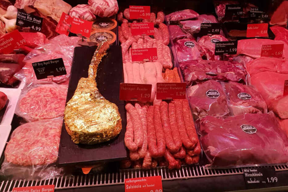 Das Goldsteak zwischen Fleisch- und Wurstvariationen.