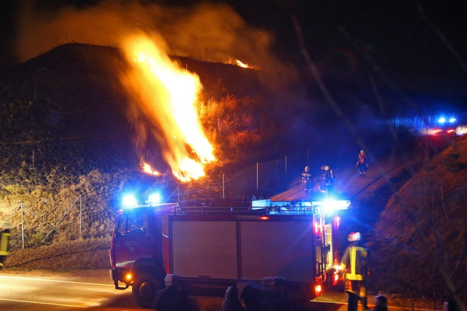 Die Feuerwehr konnte den Brand schnell löschen.