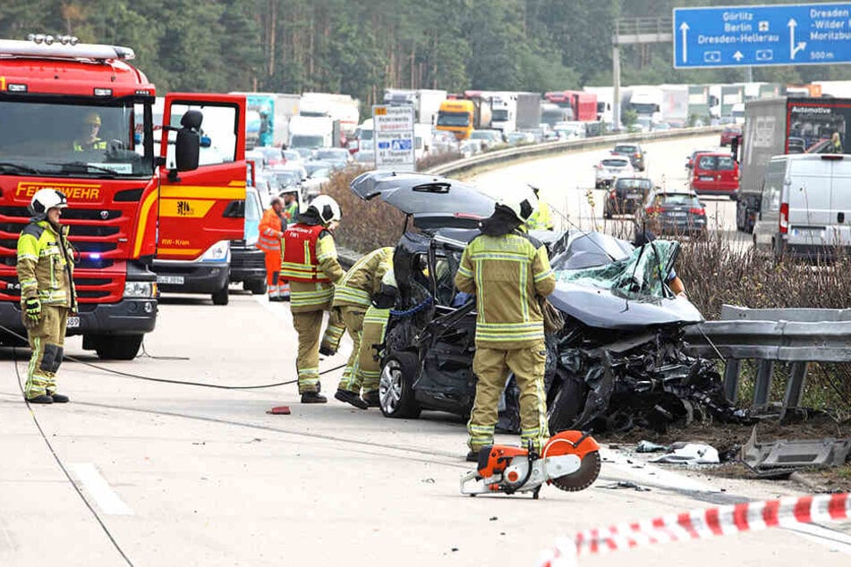 Immer wieder mussten die Kameraden zu schweren Unfällen auf die A4 ausrücken.