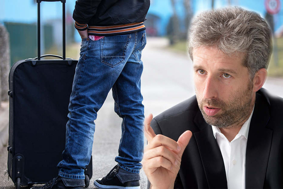 Boris Palmer (rechts) will kriminelle Flüchtlinge stärker bestrafen,