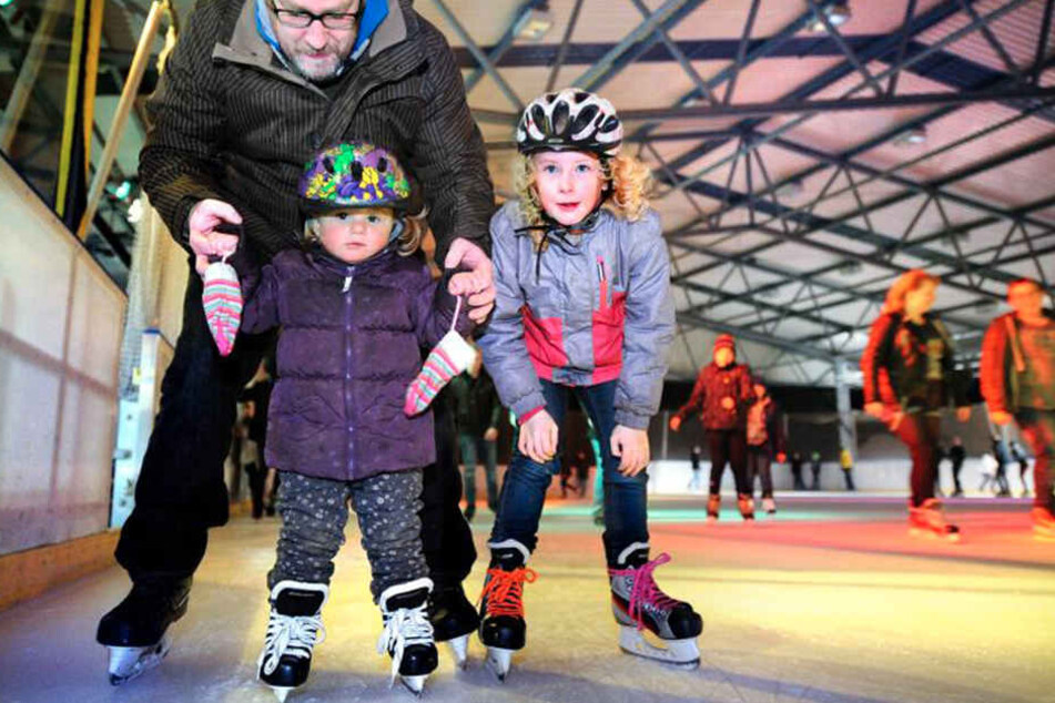 Kinder und Erwachsene freuen sich schon auf die Eishallen-Saison.