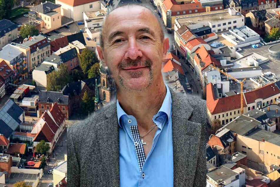 CDU-Stadtrat Friedrich Hähner-Springmühl (69) kämpft gegen die zunehmende Vermüllung der Zwickauer Innenstadt.