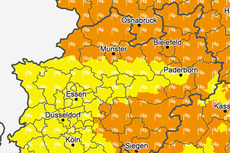 Es wird stürmisch in Ostwestfalen-Lippe.