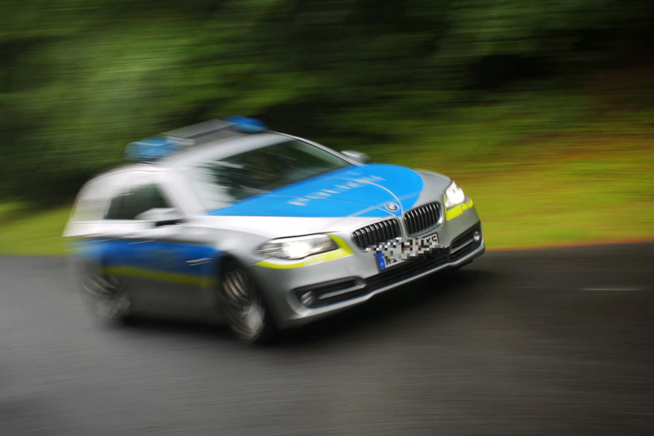 Mehrere Streifenwagen der Polizei grasten die Umgebung nach dem Sohnemann ab. (Symbolbild)