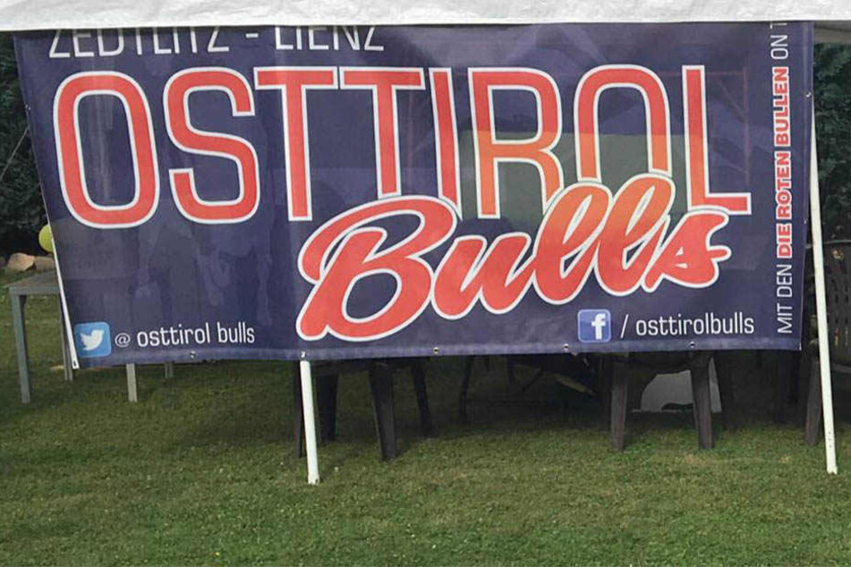 Dieses Banner wurde den Osttirol Bulls am Samstag in Gelsenkirchen gestohlen.