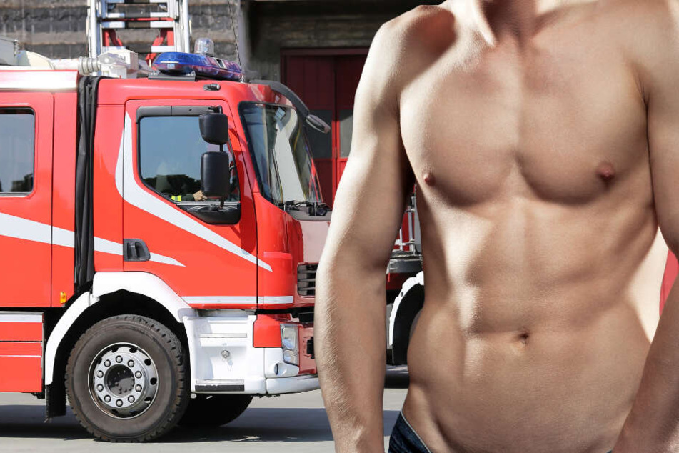 Elf Feuerwehrmänner aus Würzburg haben sich für einen Kalender ausgezogen (Symbolbild).
