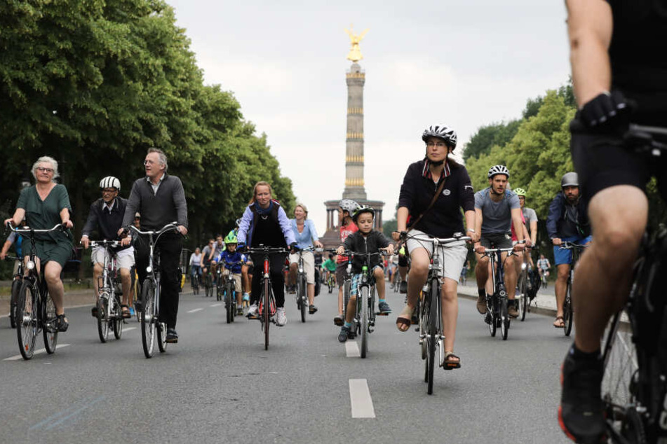 So sah die große ADFC Sternfahrt im letzten Jahr aus!