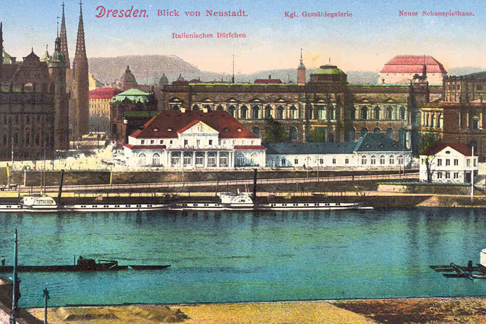 Die „Tetschen“ schipperte schon 1910 auf der Elbe. Heute heißt sie PD „Krippen“.