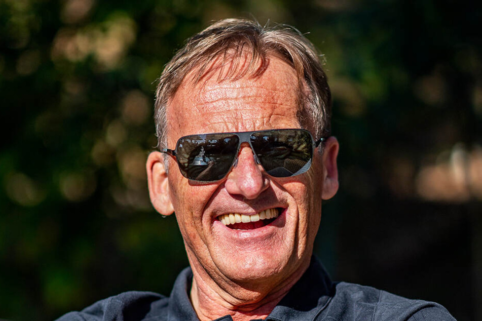 BVB-Geschäftsführer Hans-Joachim Watzke genoss die Sonne im Trainingslager in Marbella.