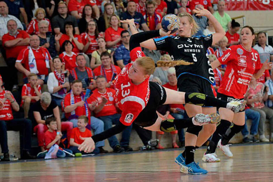 Meike Schmelzer mit Kämpferherz. Läuft es dieses Mal gegen Bietigheim besser?