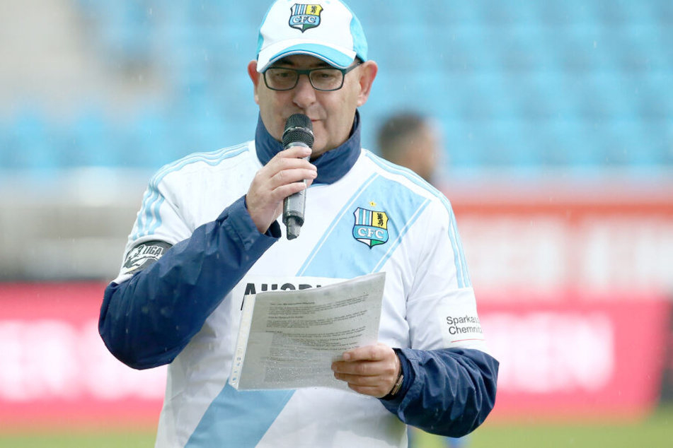 Stadionsprecher Olaf Kadner wurde nach dem Skandal entlassen.