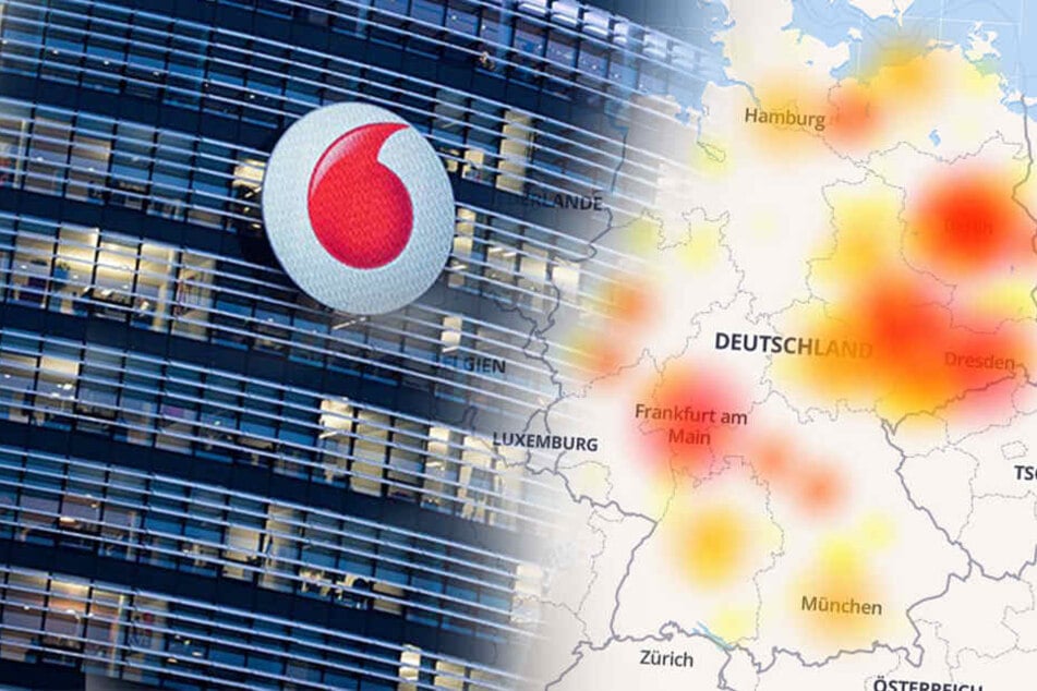 Deutschlandweite Störung VodafoneKunden haben keinen