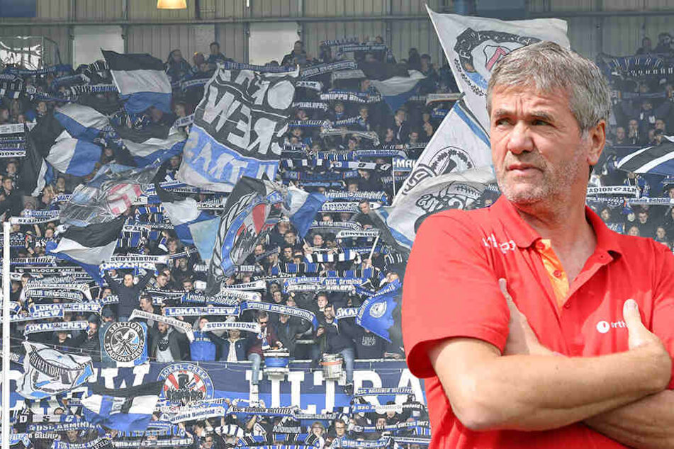 Fortuna-Trainer Funkel kennt die Stärken der Arminia.