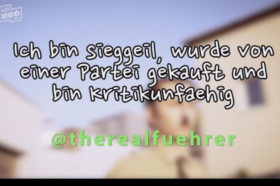 "The real Fuehrer". Jan Böhmermann (36) versucht sich mal wieder an Hitler.