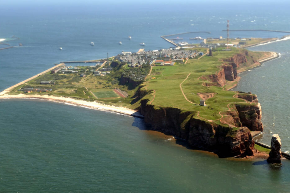 Helgoland ist die einzige deutsche Hochseeinsel.