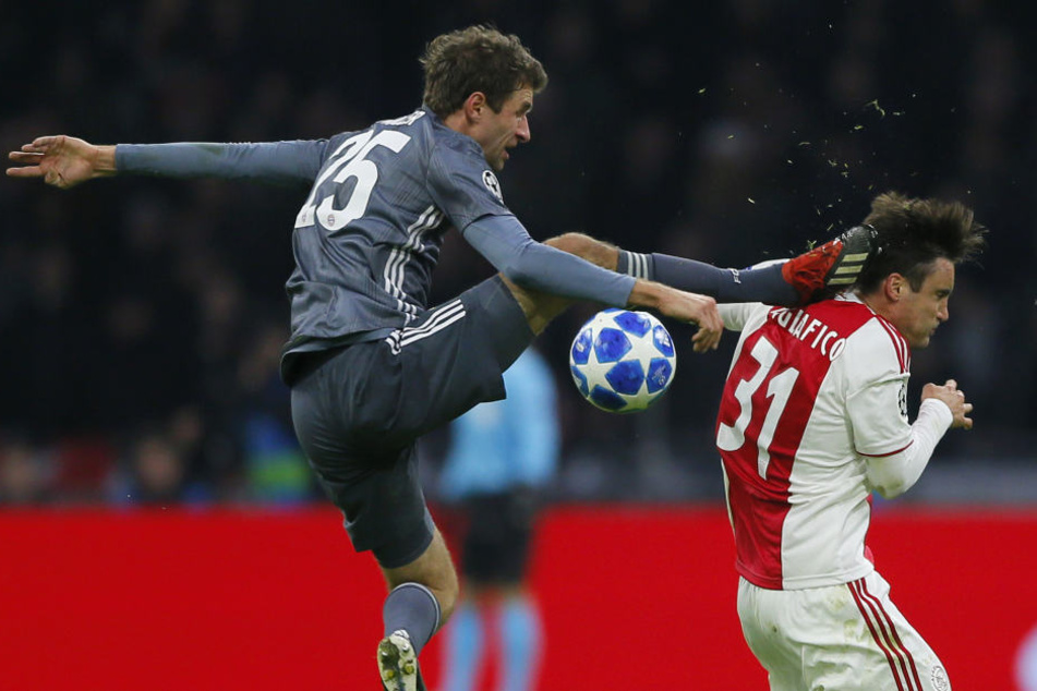 Diese Szene war nicht schön anzusehen. Der Bayern-star erhielt dafür die rote Karte.
