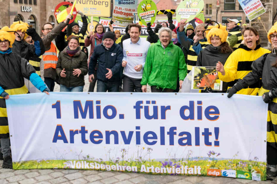 In München und ganz Bayern ist das Volksbegehren ein zentrales Thema. (Archivbild)
