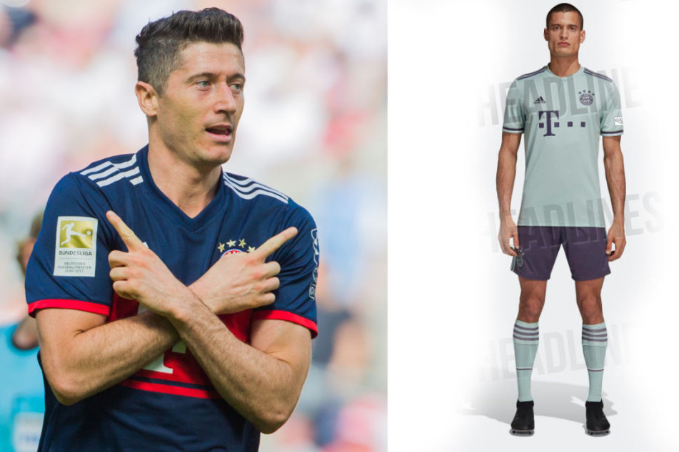 Auch er wird kommende Saison wohl das neue Auswärtstrikot der Bayern tragen: Robert Lewandowski.