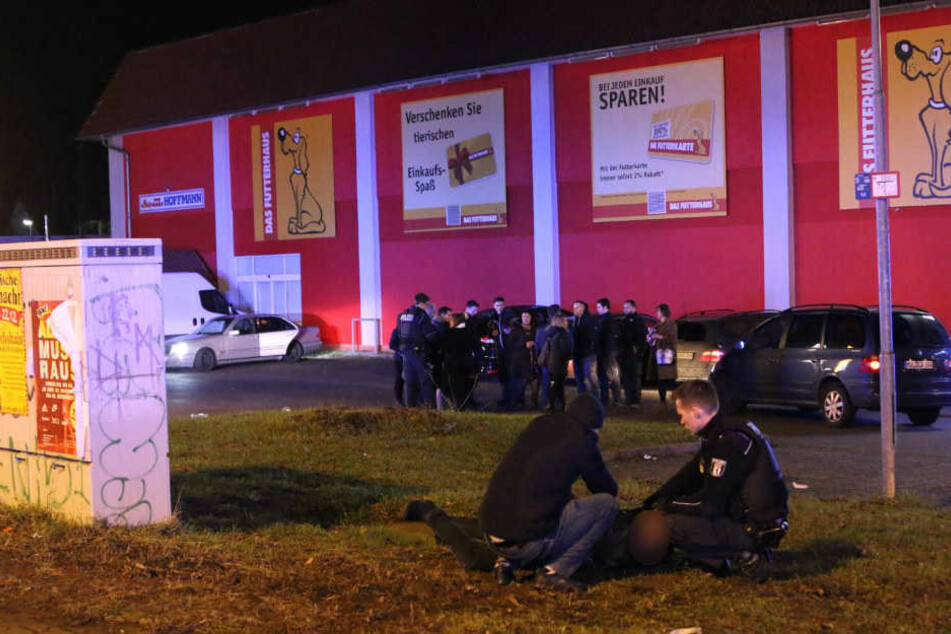 Ein Mann wurde von der Polizei festgenommen.