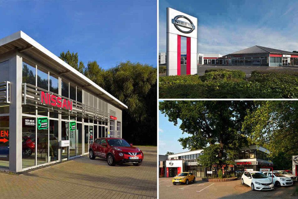 Das Autohaus hat drei Filialen in Dresden.