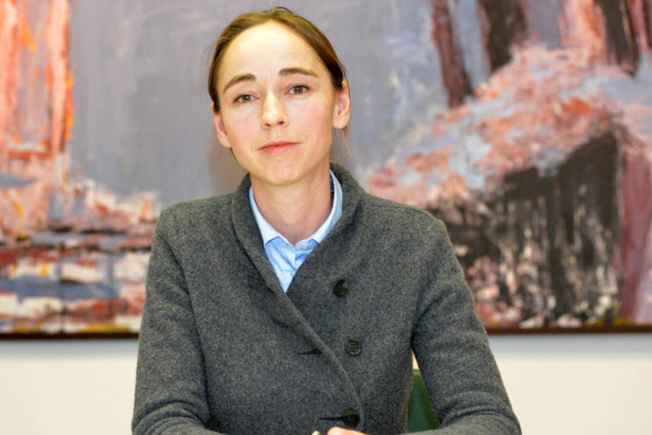 Sozialbürgermeisterin Kristin Kaufmann (40, Linke).