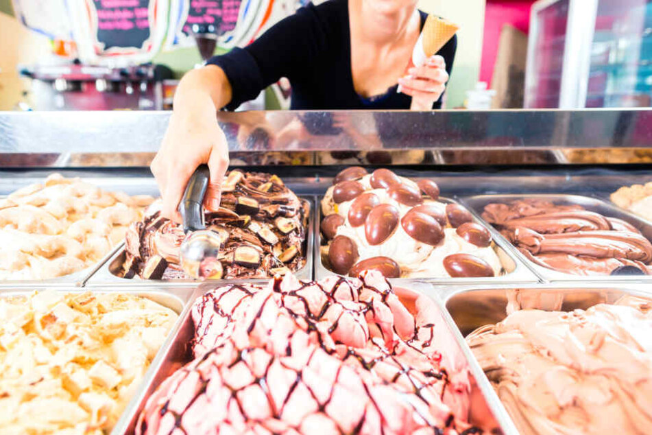 Ein Grund zum Freundlichsein: Für nette Kunden gibt's mehr Eis