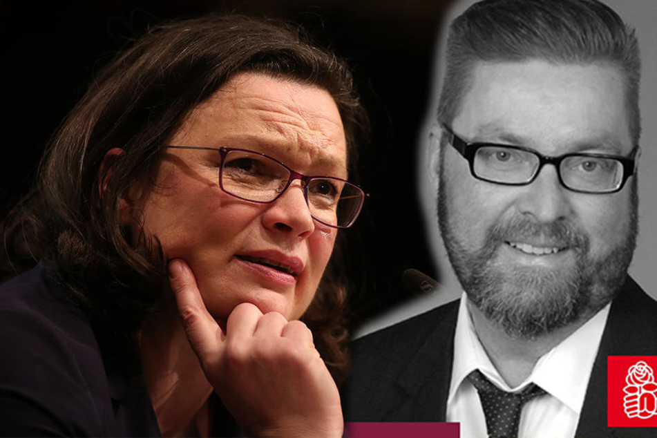Macht Andrea Nahles (47) Konkurrenz: So wirbt Rolf Allerdissen (51) für sich auf Facebook für den SPD-Parteivorsitz.