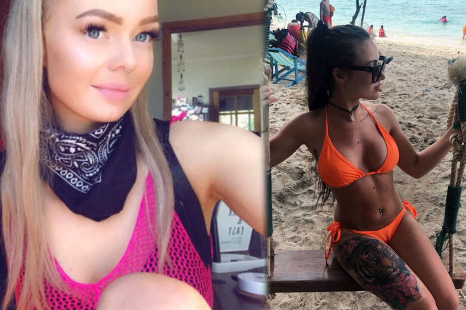 Brianna Scott und Katie Linane wären in ihrem Traumurlaub fast erblindet.