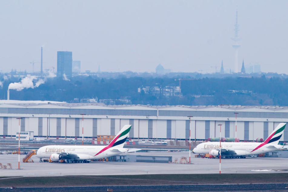 In der Airbus-Flugzeugwerft wird unter anderem der A380 gebaut (Archivbild).