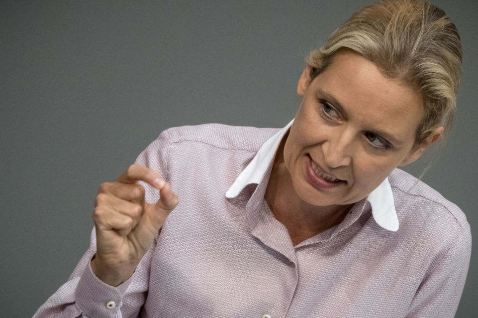 Alice Weidel hat sich bei der Generalaussprache im Bundestag eine Rüge eingefangen.