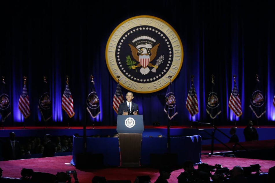 Es war die letzte Ansprache von Obama als 44. Präsident der Vereinigten Staaten von Amerika.