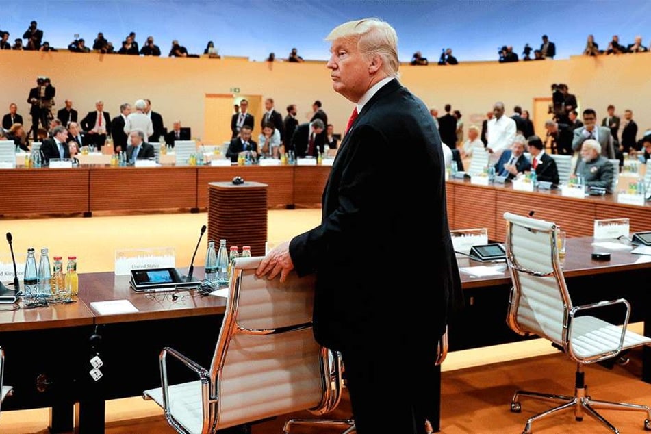 Präsident Donald Trump (71) wirkt laut Insidern und Beobachtern zunehmend irritiert und durcheinander.