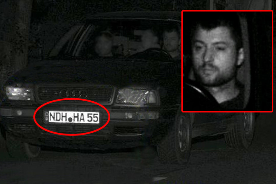 Die Kennzeichen am Audi sind geklaut.