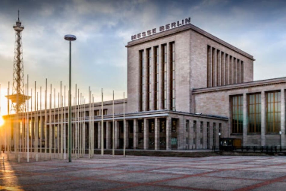 Die Messe Berlin am Messedamm 22.