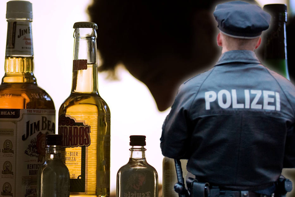 Als der Anwärter einen Alkoholtest machen sollte, floh er.