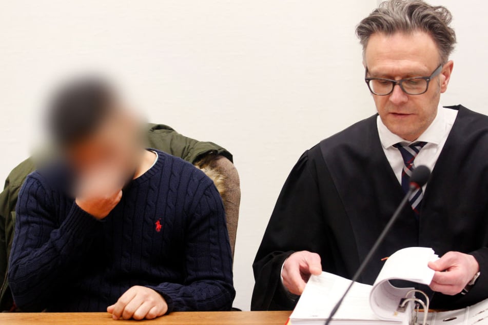 Einer der beiden Angeklagten beim Kölner Raser-Prozess.