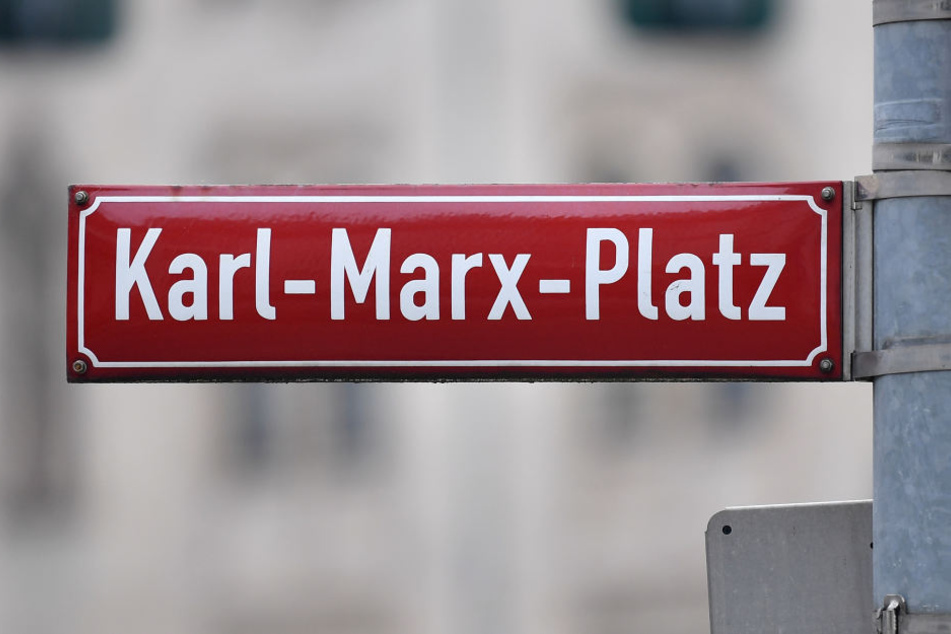 Auch der "Karl-Marx-Platz" ist ein Überbleibsel aus DDR-Zeiten.