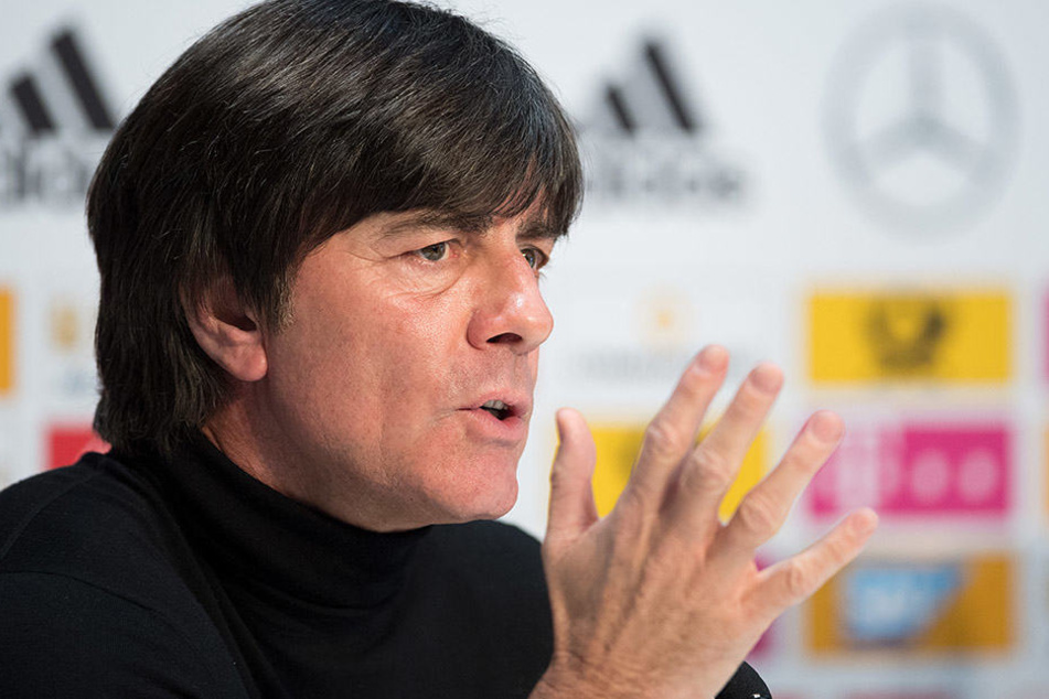 Bundestrainer Joachim Löw prophezeit Timo Werner eine große Karriere in der deutschen Nationalmannschaft.