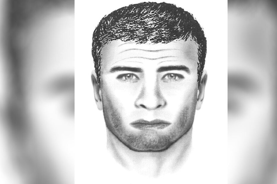 Mit diesen Phantombild sucht die Polizei nach dem Täter.