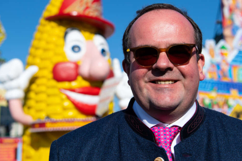 Der Wiesnchef Clemens Baumgärtner (CSU) wertet das Fest bislang als "extrem entspannt".