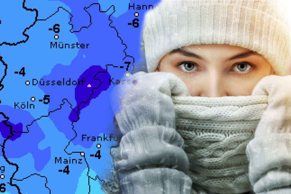 Puh! Eisig kalt wird es zum Wochenende. Auch Schneefall kehrt zurück.