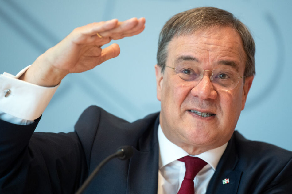 Armin Laschet (CDU), Ministerpräsident von Nordrhein-Westfalen am Montag in Düsseldorf.