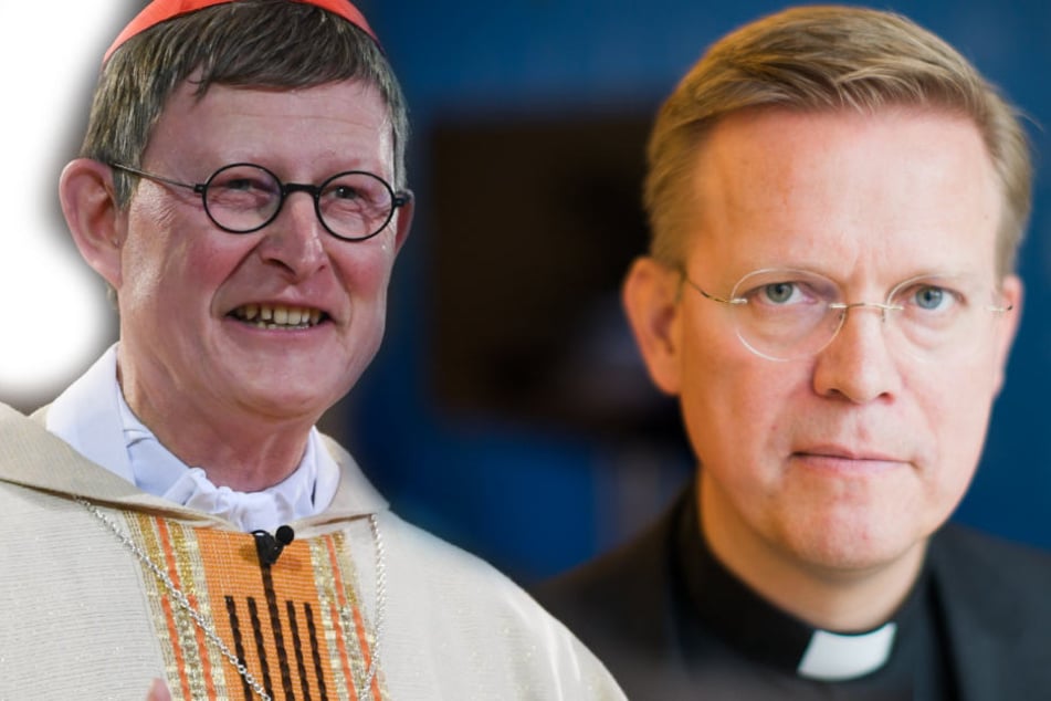 Kardinal Woelki (61, l.) und der Generalvikar Dominik Meiering (48, r.).