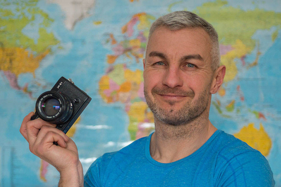 Jörg Baumgarten (38) hat das ungewöhnliche Fotoprojekt gestartet.