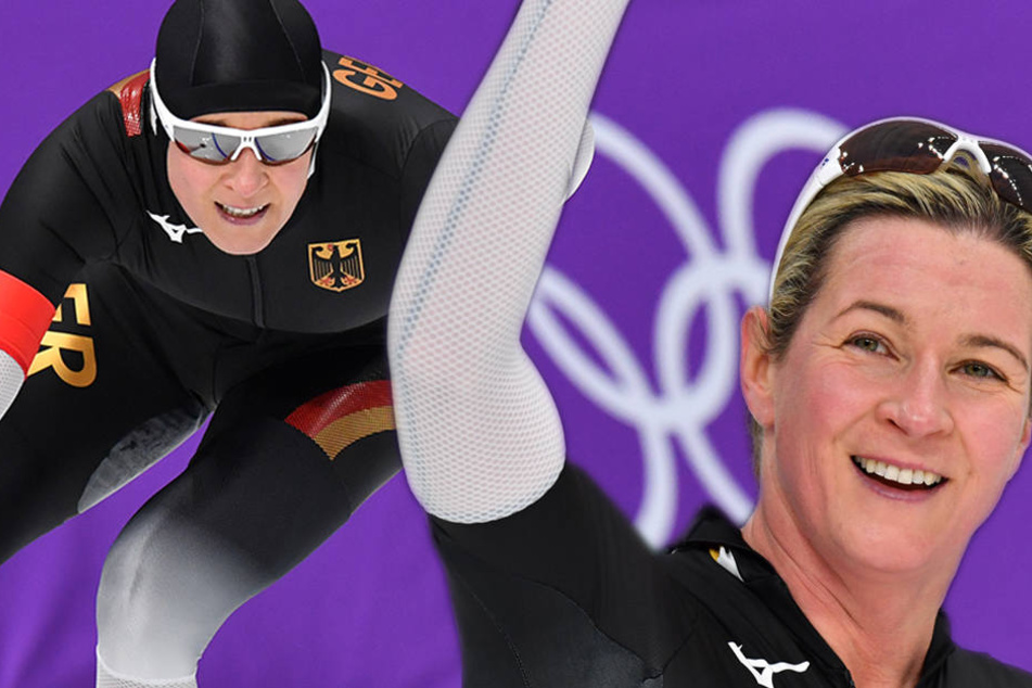 Nach dem 8. Platz denkt Pechstein nicht ans Aufhören. (Bildmontage)