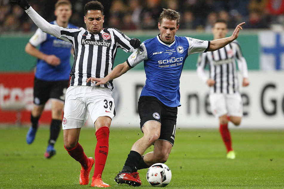 Sören Brandy hat im DFB-Pokal gegen Eintracht Frankfurt sein letztes Spiel für den DSC gemacht.