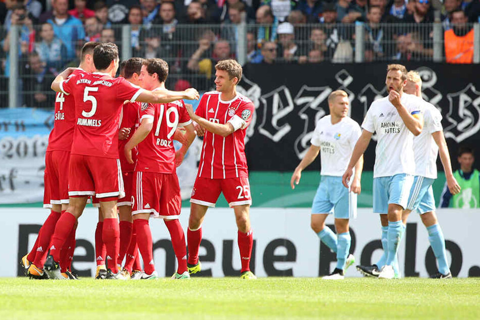 0:5 unterlag der CFC den schier übermächtigen Bayern.