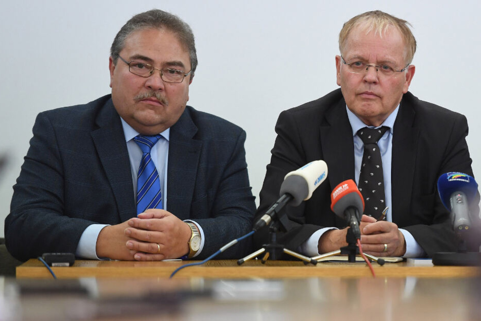 Rainer Podeswa (links) und Emil Sänze (rechts) legten nach dem gescheiterten Misstrauensantrag ihre Ämter als Vize-Fraktionschefs nieder.