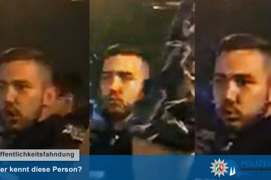 Das ist das Fahndungsbild der Polizei Köln.